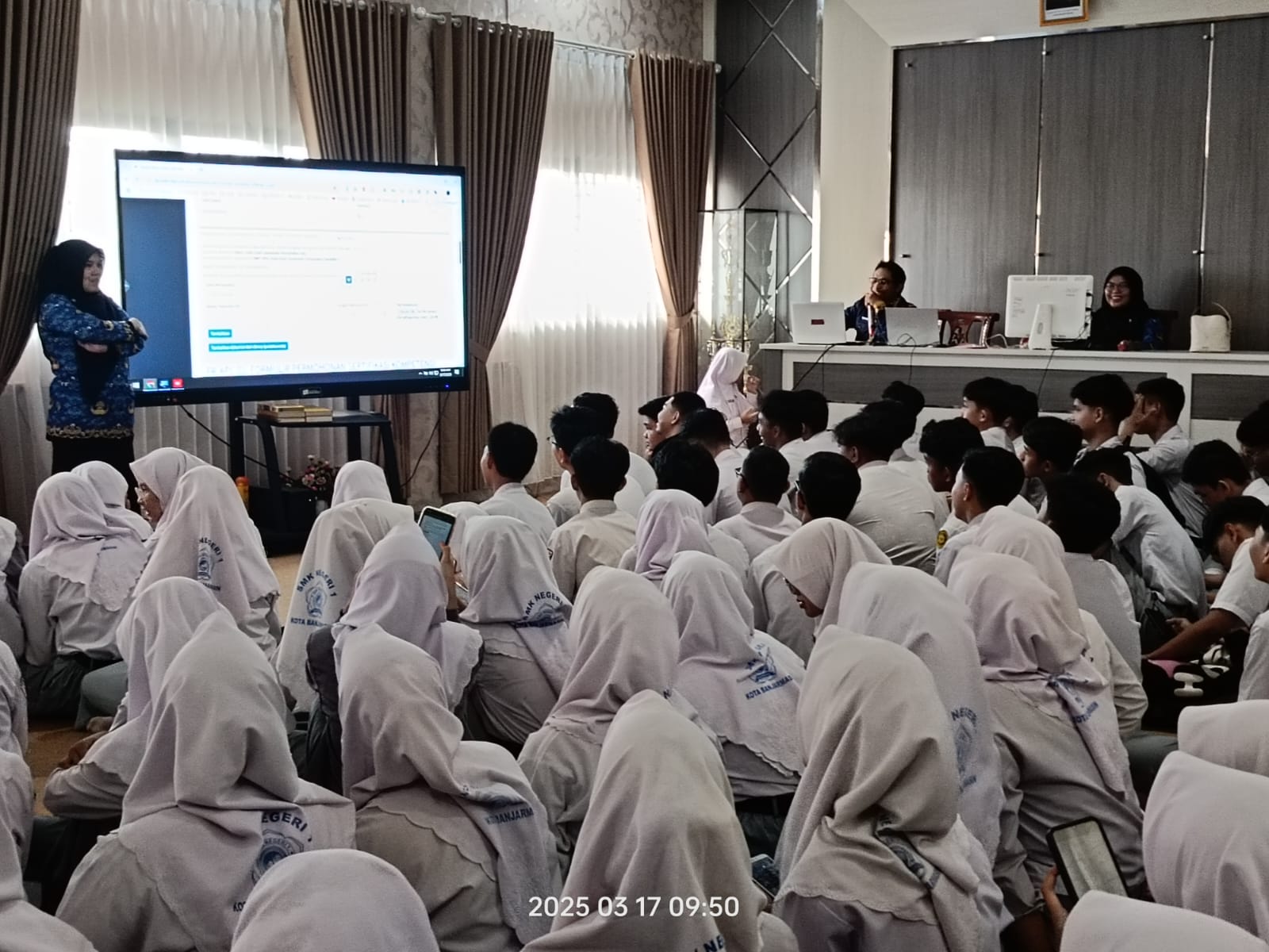 Kegiatan UKK LSP SMKN 1 Banjarmasin 2025